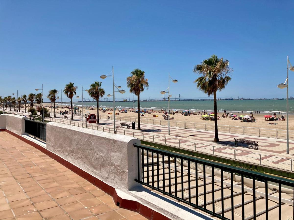 אל פוארטו דה סנטה מריה Estudio Blegamar Vistas - Playa, Wifi Y Aparcamiento מראה חיצוני תמונה