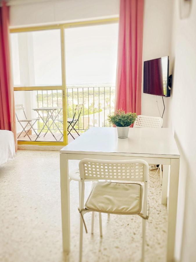אל פוארטו דה סנטה מריה Estudio Blegamar Vistas - Playa, Wifi Y Aparcamiento מראה חיצוני תמונה