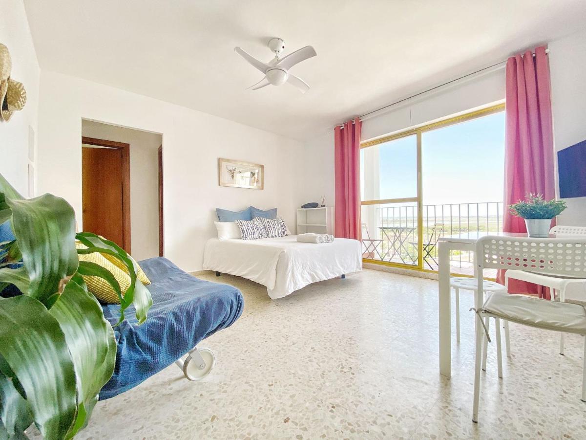 אל פוארטו דה סנטה מריה Estudio Blegamar Vistas - Playa, Wifi Y Aparcamiento מראה חיצוני תמונה
